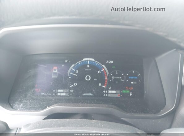 5TFWC5DB9RX069705 2024 TOYOTA TUNDRA HYBRID Gray უკანა სავარძლების ხედი