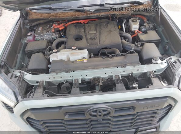 5TFWC5DB9RX069705 2024 TOYOTA TUNDRA HYBRID Gray უკანა ხედი