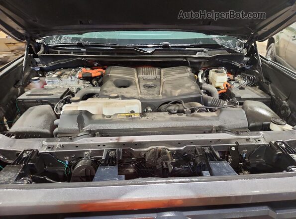 5TFWC5EC8RX005629 2024 TOYOTA TUNDRA Gray Widok wnętrza z tyłu