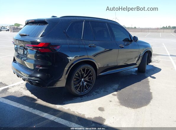 5UX13EU01R9W15439 2024 BMW X5 Black Rear right