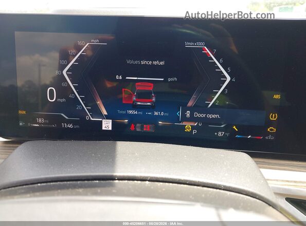 5UX13EU01S9W95332 2025 BMW X5 Gray 
