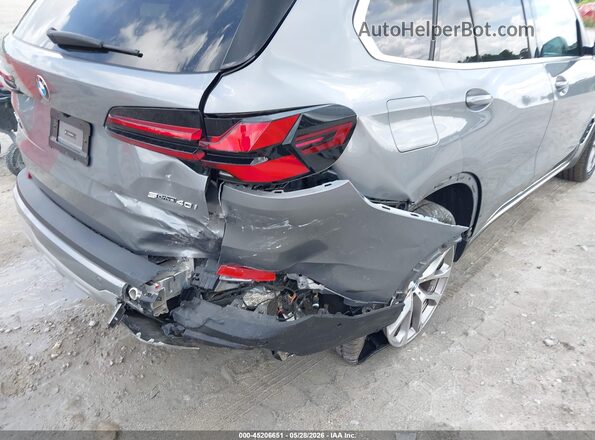 5UX13EU01S9W95332 2025 BMW X5 Gray 