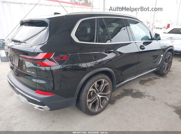 5UX13EU06R9U87117 2024 BMW X5 Black Trasero derecho