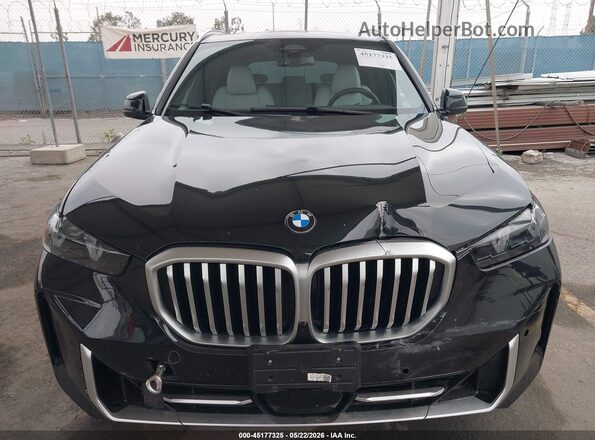 5UX13EU06R9U87117 2024 BMW X5 Black Vista del cuadro de instrumentos