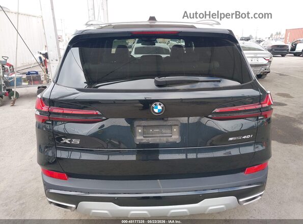 5UX13EU06R9U87117 2024 BMW X5 Black 
