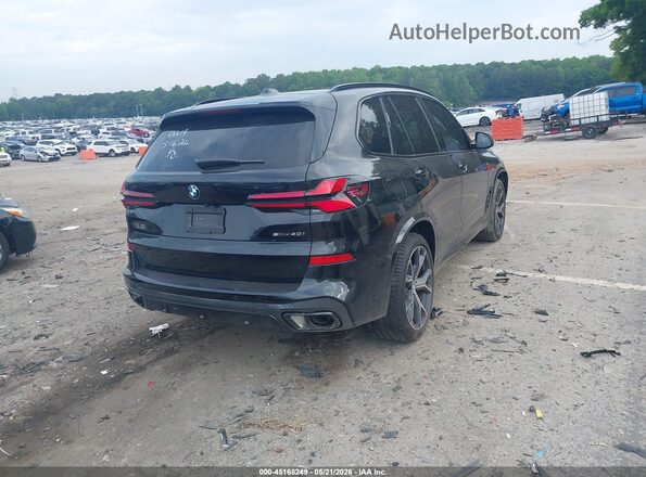 5UX13EU06T9110214 2026 BMW X5 Black Widok tylnych siedzeń