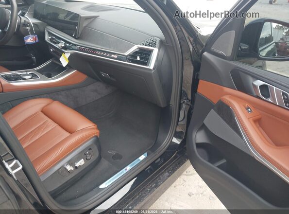 5UX13EU06T9110214 2026 BMW X5 Black Widok naklejki z numerem VIN