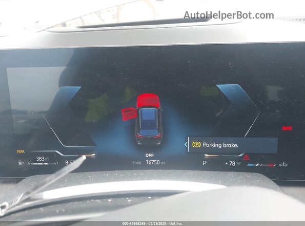 5UX13EU06T9110214 2026 BMW X5 Black Widok wnętrza z tyłu