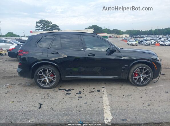 5UX13EU06T9110214 2026 BMW X5 Black 