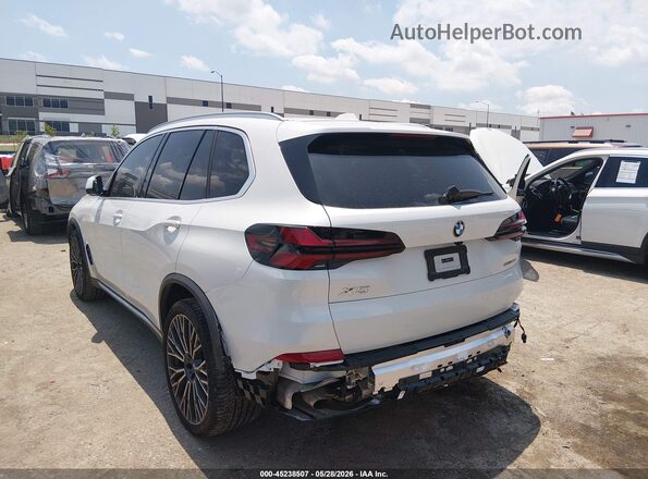 5UX13EU08S9X65232 2025 BMW X5 White Tył lewy