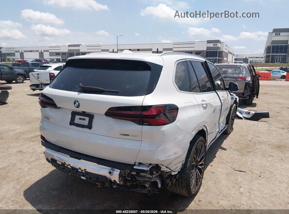 5UX13EU08S9X65232 2025 BMW X5 White Tył prawy