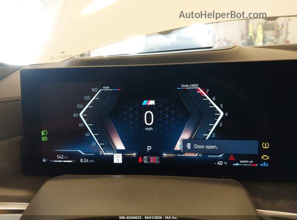 5UX23EM02T9300600 2026 BMW X7 White Вид задніх сидінь