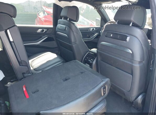 5UX23EM04R9V48453 2024 BMW X7 Black VIN sticker view