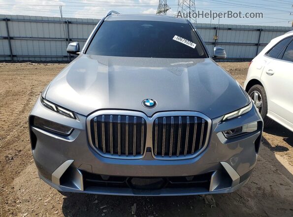 5UX23EM05P9P92075 2023 BMW X7 Gray წინა ხედი