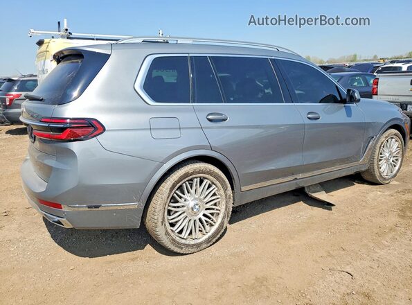 5UX23EM05P9P92075 2023 BMW X7 Gray უკანა მარჯვენა