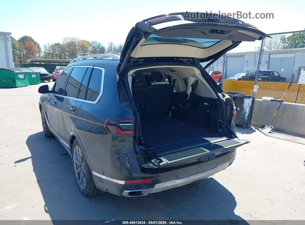 5UX23EM07S9W65594 2025 BMW X7 Black Trasero izquierdo