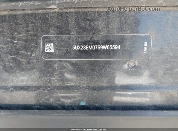 5UX23EM07S9W65594 2025 BMW X7 Black 