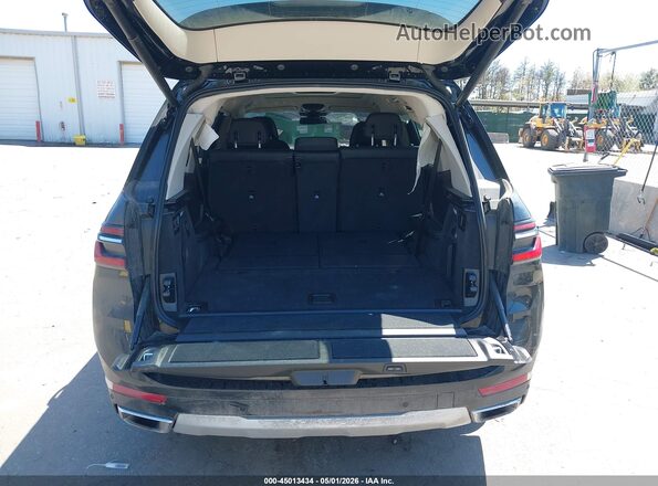 5UX23EM07S9W65594 2025 BMW X7 Black 