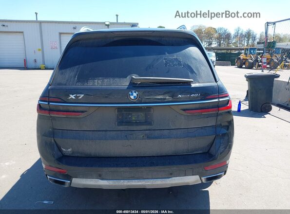 5UX23EM07S9W65594 2025 BMW X7 Black 