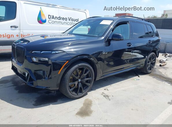 5UX23EM0XT9235964 2026 BMW X7 Black Передня ліва чверть