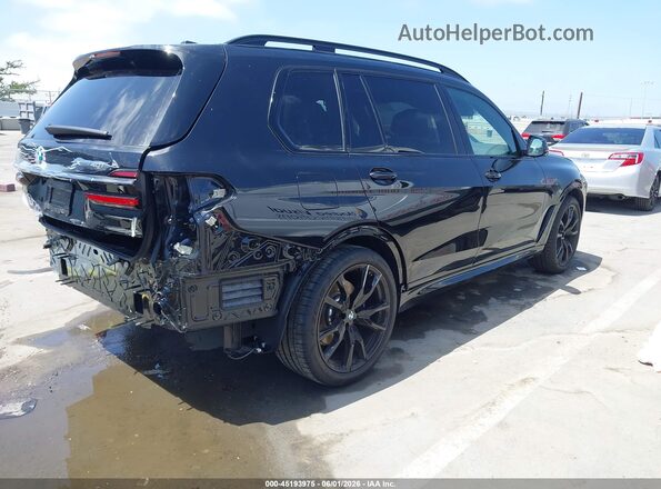 5UX23EM0XT9235964 2026 BMW X7 Black Задня права чверть