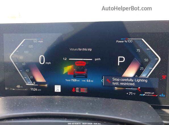 5UX23EM0XT9235964 2026 BMW X7 Black Вид задніх сидінь