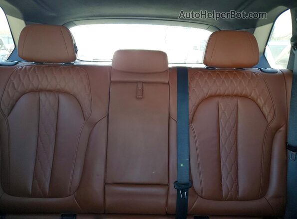5UX23EU00R9W03691 2024 BMW X5 Черный Вид задних сидений