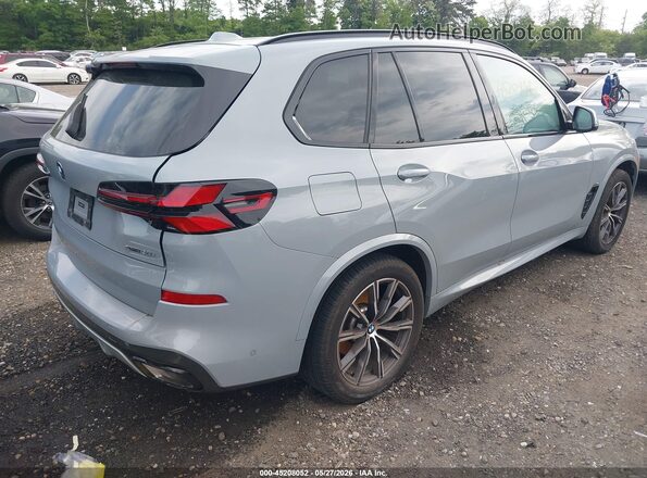 5UX23EU00S9Y30448 2025 BMW X5 Gray Tył prawy