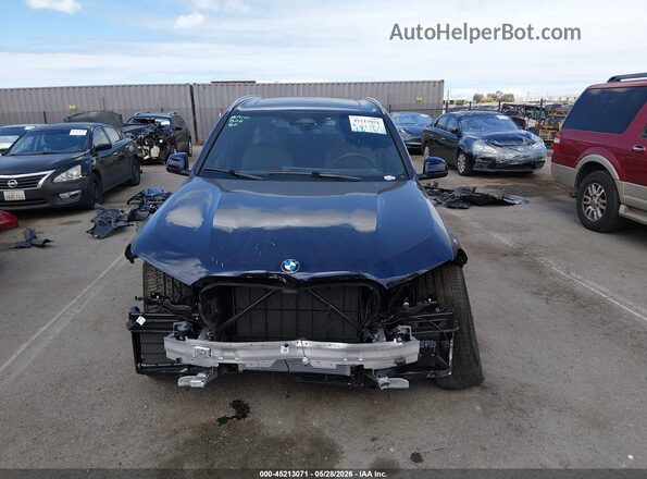 5UX23EU00T9117230 2026 BMW X5 Dark Blue Вид задней части салона