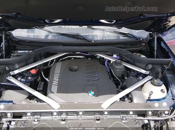 5UX23EU00T9117230 2026 BMW X5 Dark Blue Вид сзади