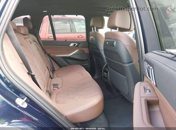 5UX23EU00T9117230 2026 BMW X5 Dark Blue Вид наклейки с VIN-кодом