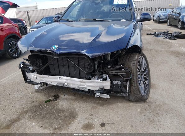 5UX23EU00T9117230 2026 BMW X5 Dark Blue Вид спереди