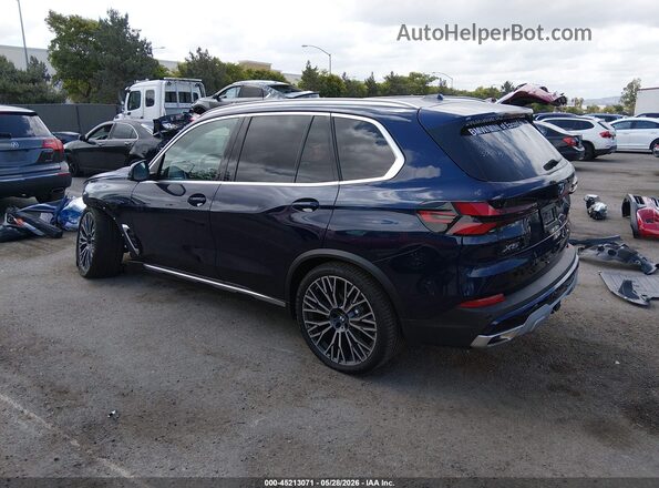 5UX23EU00T9117230 2026 BMW X5 Dark Blue Задняя левая четверть