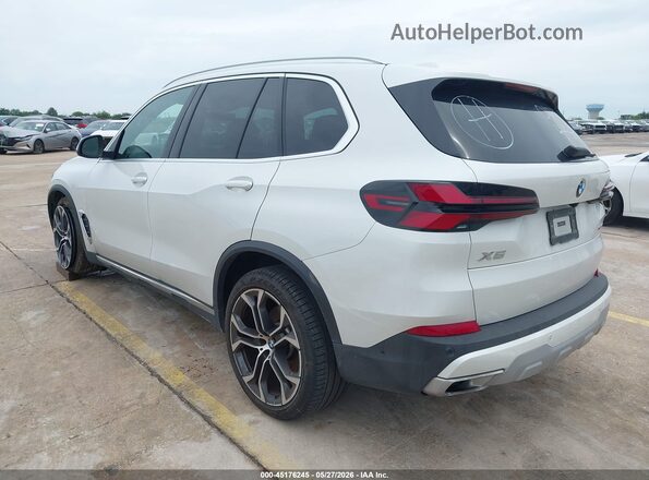 5UX23EU01R9U02589 2024 BMW X5 White უკანა მარცხენა