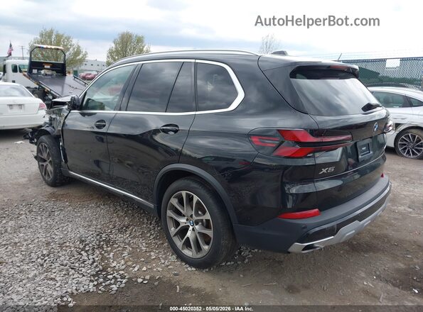 5UX23EU02R9S54503 2024 BMW X5 Black Задня ліва чверть