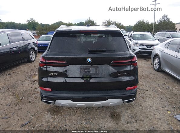 5UX23EU06R9T73946 2024 BMW X5 Black 
