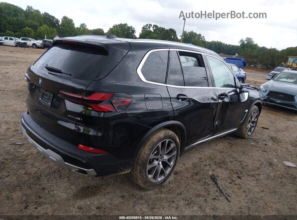 5UX23EU06R9T73946 2024 BMW X5 Black Tył prawy