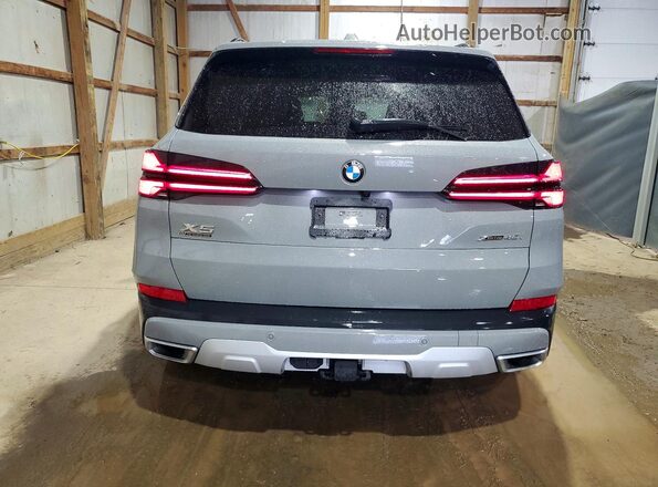 5UX23EU07S9Z68441 2025 BMW X5 Gray Vista trasera