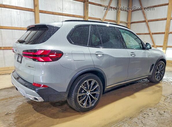 5UX23EU07S9Z68441 2025 BMW X5 Gray Trasero derecho