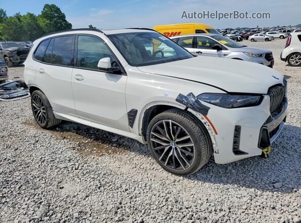 5UX23EU08R9S25684 2024 BMW X5 White Delantero derecho