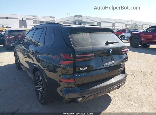 5UX23EU08R9V17934 2024 BMW X5 Black Rear left