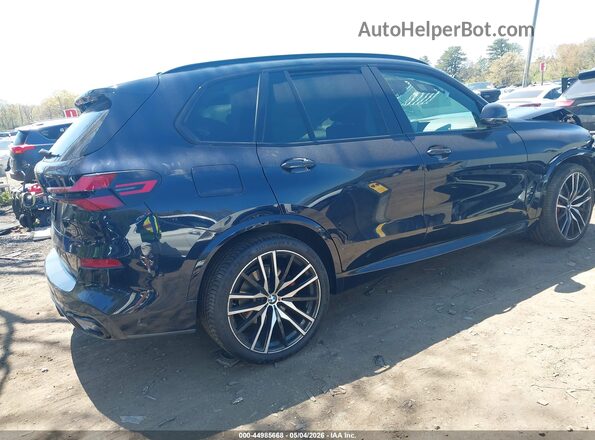 5UX23EU0XR9S35505 2024 BMW X5 Черный Задняя правая четверть