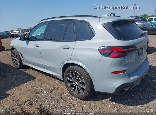 5UX23EU0XR9S62848 2024 BMW X5 Light Blue Rear left
