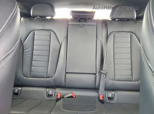 5UX2V1C02L9B14613 2020 BMW X4 Black Rear seats view