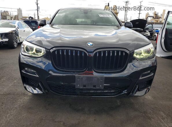 5UX2V1C02L9B14613 2020 BMW X4 Black Front view