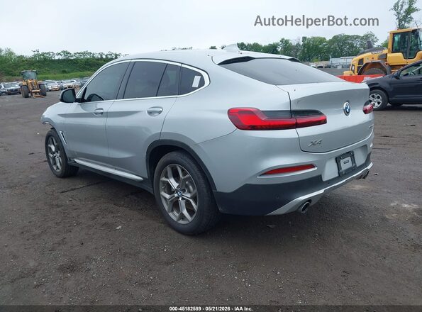 5UX2V1C02LLE68117 2020 BMW X4 Silver Հետևի ձախ
