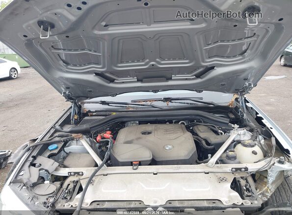 5UX2V1C02LLE68117 2020 BMW X4 Silver Հետևի տեսք