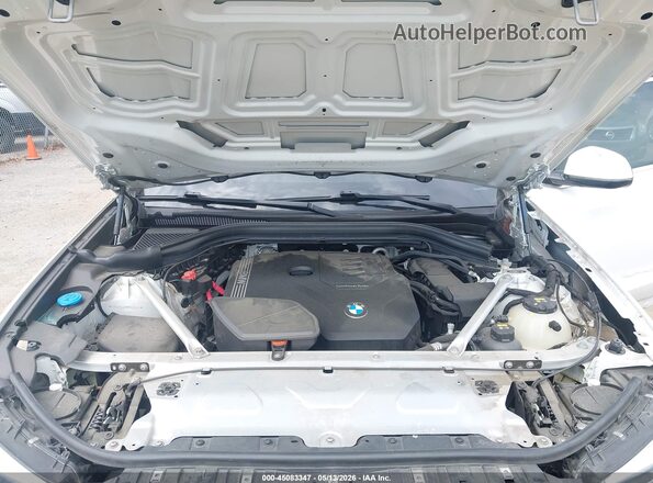 5UX2V1C03M9G26656 2021 BMW X4 White Вид ззаду