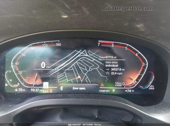 5UX2V1C03M9G26656 2021 BMW X4 White Вид задніх сидінь