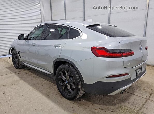 5UX2V1C07L9B46229 2020 BMW X4 Silver Հետևի ձախ
